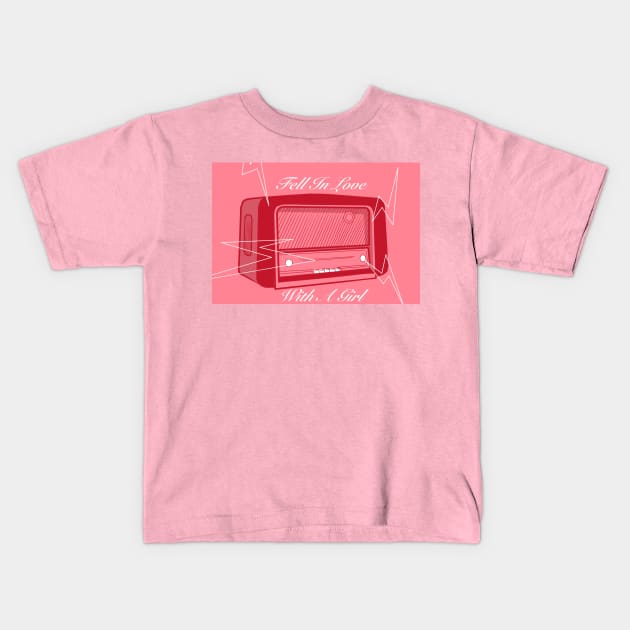 Fell in Love With a Girl (Cover) Official artwork Kids T-Shirt by CodyMerch